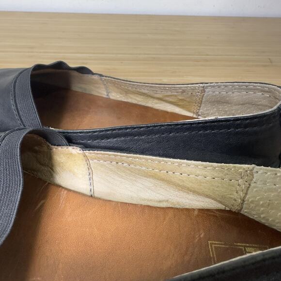 Frye Clara Stud Clogs Women's 10 Brown Leather Suede Wooden GUC - Picture 8 of 13